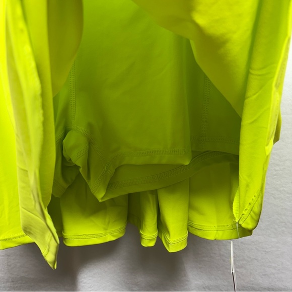NWT JoyGirl Women's Highlighter Yellow Athletic Tennis Skort Size XL Super Cute‎ - Picture 5 of 7